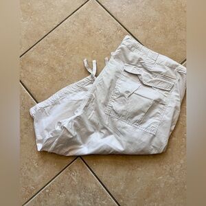 Sean John White Cargo Shorts